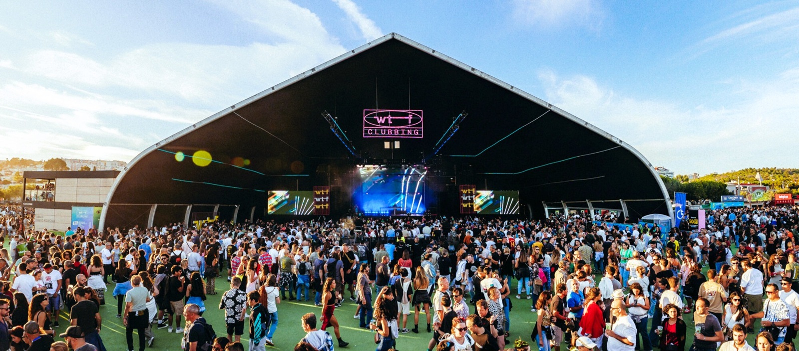 Technical system on the Clubbing stage at NOS Alive