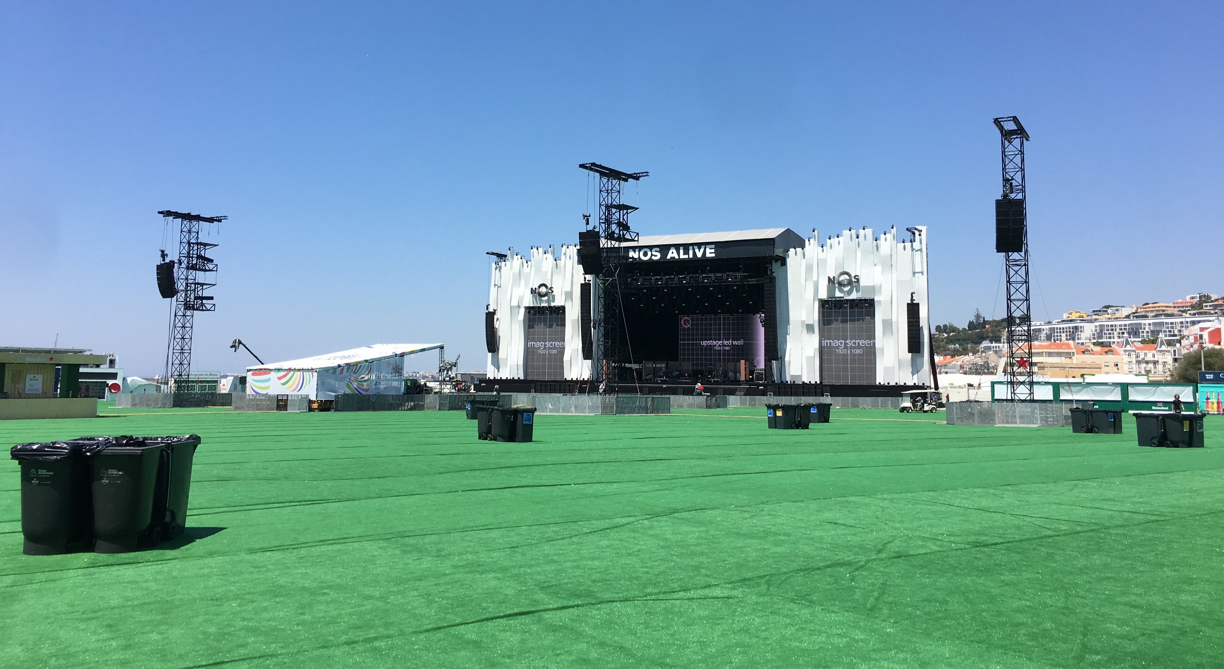 L-Acoustics system on the NOS Alive main stage